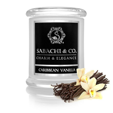 Sabachi Co Caribbean Vanilla Handmade Soy Candle 1