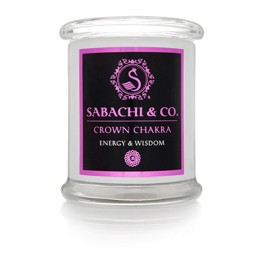 Sabachi & Co Crown Chakra Collection Handmade Soy Candle