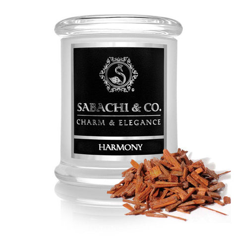 SABACHI SOY CANDLES HARMONY SANDALWOOD