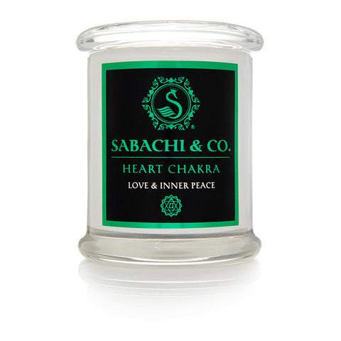 Sabachi & Co Heart Chakra Collection Handmade Soy Candle