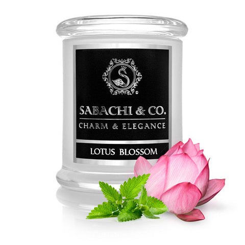 Sabachi & Co Lotus Blossom Handmade Soy Candle