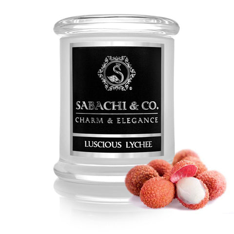 Sabachi & Co Luscious Lychee Handmade Soy Candle
