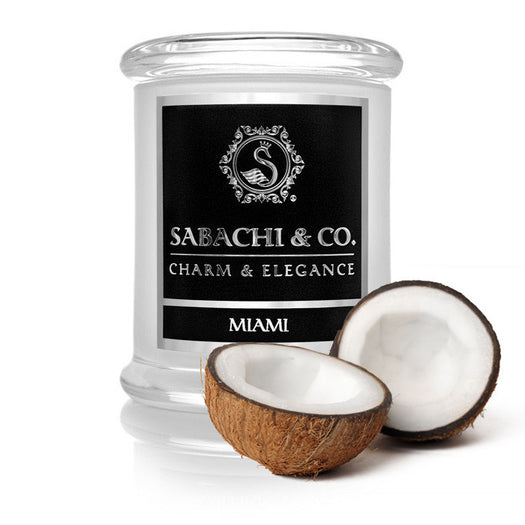 Sabachi & Co Miami Handmade Soy Candle