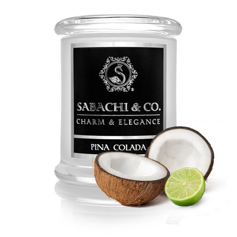 Sabachi & Co Pina Colada Handmade Soy Candle