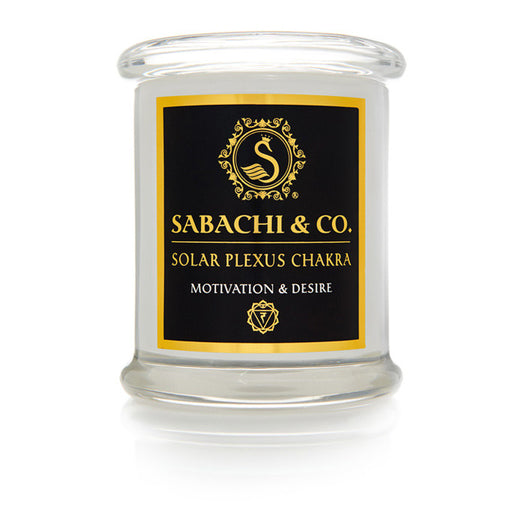 Sabachi & Co Solar Plexus Chakra Collection Handmade Soy Candle