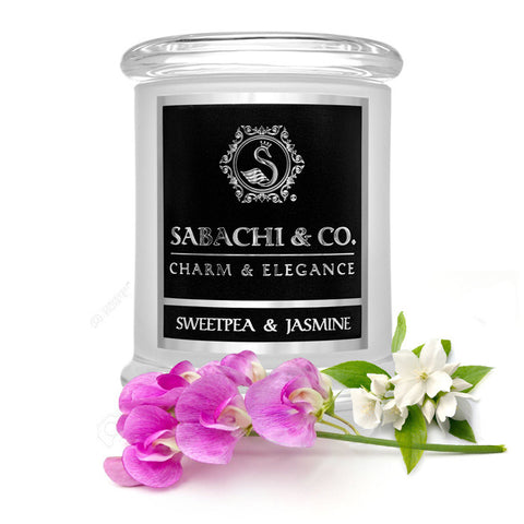 Sabachi Soy Candles Sweetpea & Jasmine